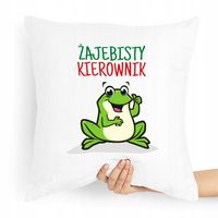 Poduszka Prezent Dla Żajebistego Kierownika Z Nadrukiem Ze Zdjęciem