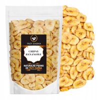 CHIPSY BANANOWE 1kg banan suszony naturalna przekąska