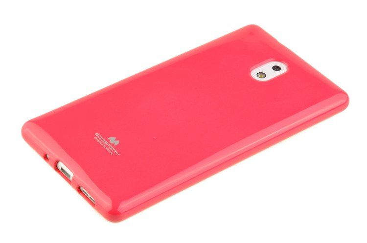 Etui Mercury Goosper Jelly Case do Nokia 3 różowy zdjęcie 3