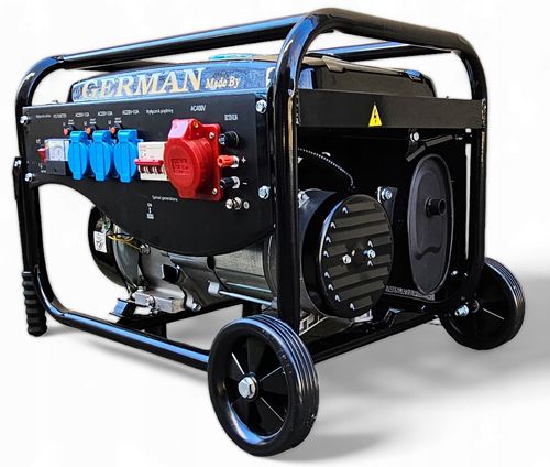 AGREGAT PRĄDOTWÓRCZY A8 5,2kW KOŁA MIEDŹ prądu AVR+ MIEDZIANY STOJAN GERMAN na Arena.pl