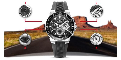 Zegarek Męski CASIO EDIFICE EF-552-1AVEF 10 BAR + BOX CASIO na Arena.pl