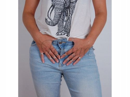 Pierścionek srebrny na palec u stopy kulki ps049 na Arena.pl