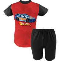 Krótka Piżama dziecięca Hot Wheels