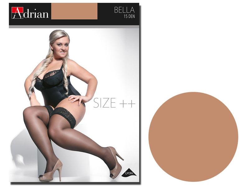 Pończochy size plus Bella duże rozmiary 7-8 Lion zdjęcie 1