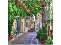 50X50CM GRECKA ULICZKA OBRAZ