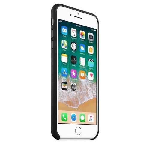 Apple iPhone 7/8 Plus Leather Case Black na Arena.pl