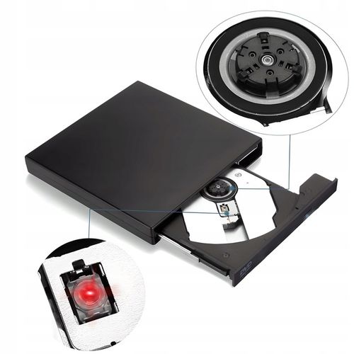 NAPĘD CD-R/DVD-ROM/RW ZEWNĘTRZNY USB NAGRYWARKA na Arena.pl