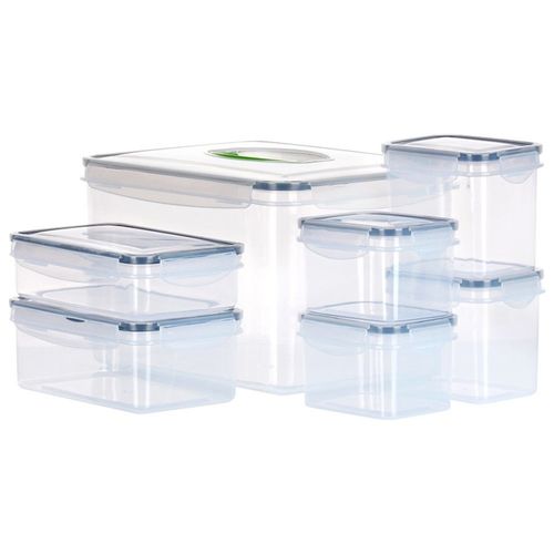 ZESTAW 7 POJEMNIKÓW NA ŻYWNOŚĆ Z POKRYWAMI I USZCZELKAMI 259635 na Arena.pl