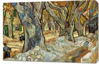 Obraz 90x60cm The Large Plane Trees, Van Gogh Vintage