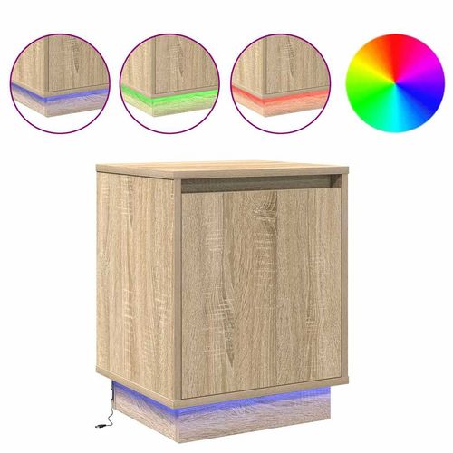 Szafka Nocna z 2 pcs dąb sonoma 39 x 34.5 x 50 cm na Arena.pl