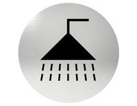 PRZYKLEJANE OZNACZENIE NA DRZWI PRYSZNIC