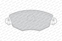 FERODO KLOCKI HAMULCOWE PRZÓD FORD MONDEO MK3