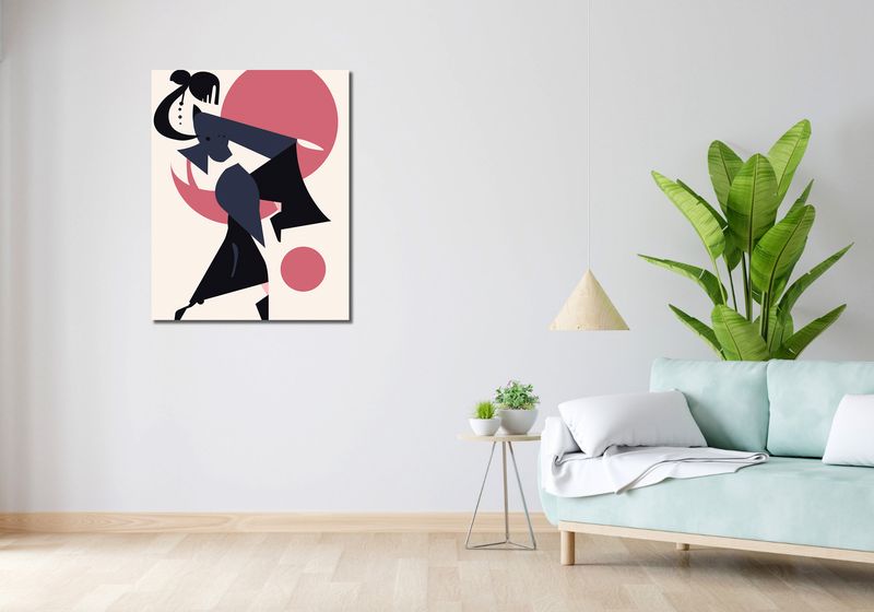 Obraz 70x90cm Dumnym Krokiem zdjęcie 2