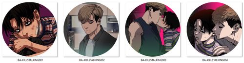 Przypinka Killing Stalking DO WYBORU na Arena.pl