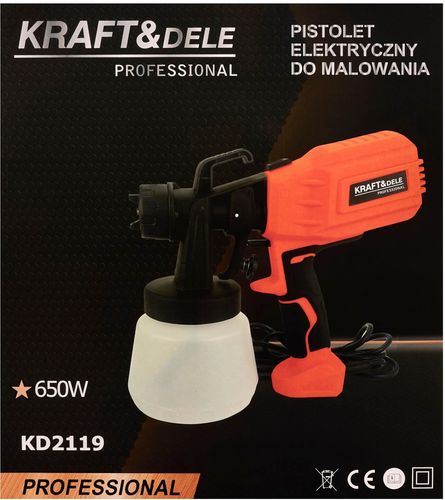 Pistolet do malowania 650W KD2119 na Arena.pl