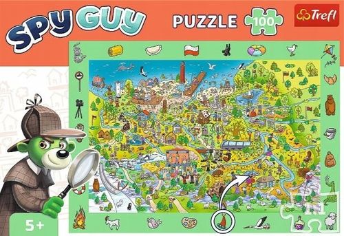 PUZZLE 100 OBSERWACYJNA SPY GUY 15596 na Arena.pl