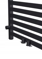 GRZEJNIK ŁAZIENKOWY PRIME-MID 1350/530 CZARNY MAT