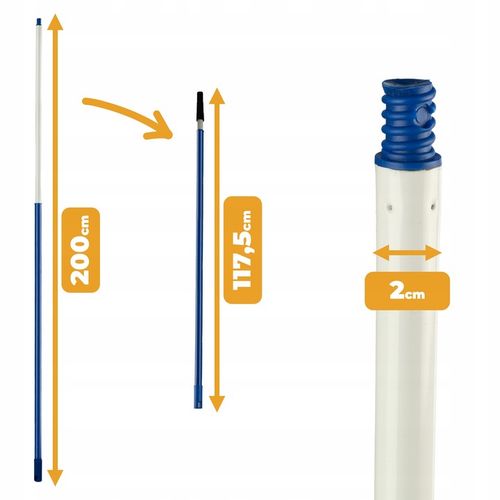 ZBIERAK DO OWOCÓW JABŁEK ZRYWAK 2 M ZRYWANIA KOSZYK NA OWOC PODBIERAK na Arena.pl