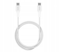 Kabel Przewód Puro USB-C do USB-C 1 metr Biały