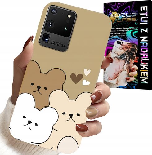 ETUI DO SAMSUNG GALAXY S20 Ultra - MIŚ, MISIE WZORY DLA NAJMŁODSZYCH DZIECI na Arena.pl