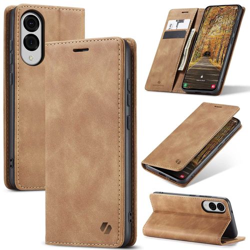 Spacecase Wallet Galaxy S25 Edge Light Brown na Arena.pl