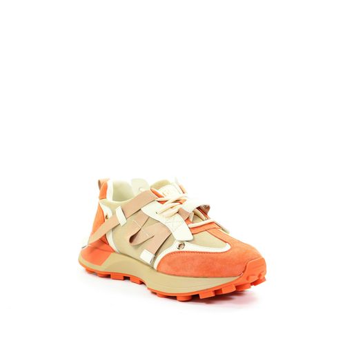 GOE Damskie sneakersy multikolor RR2N4064 ORANGE/BEIGE 38 na Arena.pl