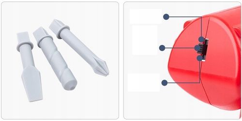 ZESTAW NARZĘDZI DLA DZIECI MAJSTERKOWICZ SKRZYNKA WIERTARKA NA BATERIE 42EL na Arena.pl