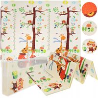 MATA EDUKACYJNA DLA NIEMOWLĄT INTERAKTYWNA PIANKOWA DWUSTRONNA 200X180 XPE