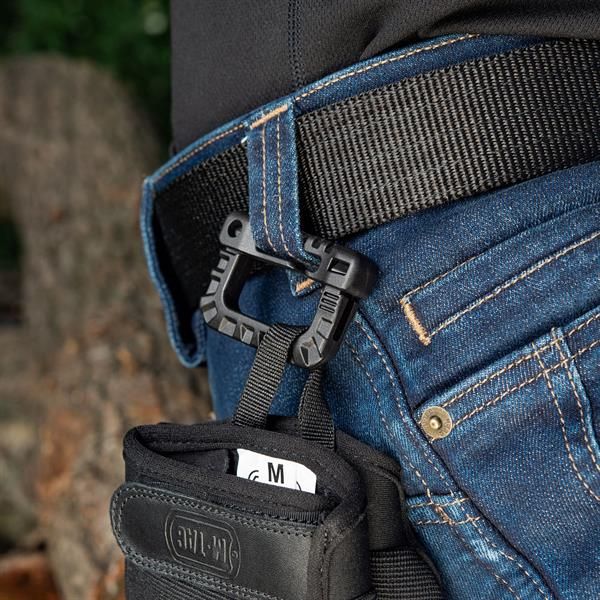 Karabińczyk firmy M-Tac 5,5 cm Black czarny zdjęcie 6