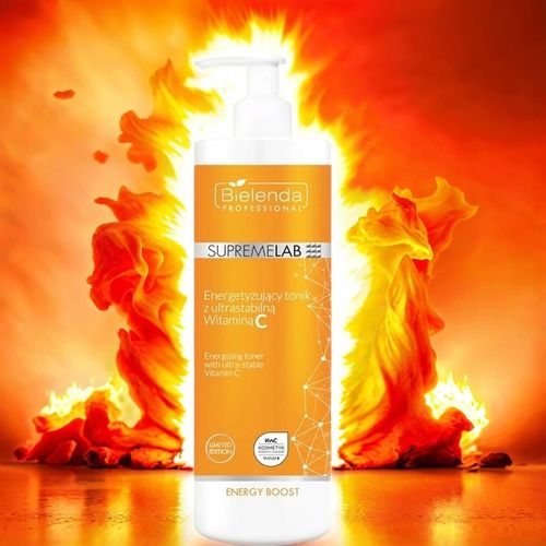 TONIK DO TWARZY BIELENDA SUPREMELAB ENERGETYZUJĄCY Z WITAMINĄ C 500ML na Arena.pl