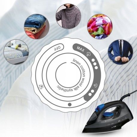 MOCNE ŻELAZKO PAROWE CLATRONIC DB 3703 1800W zdjęcie 5