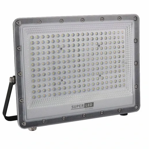 Naświetlacz LED Halogen Lampa Slim LED 200W 22000lm PREMIUM SuperLED zdjęcie 3