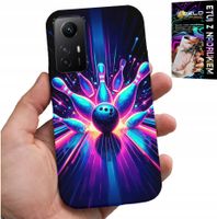 ETUI DO XIAOMI NOTE 12S 4G - KRĘGLE BOWLING STRIKE POKROWIEC, PLECKI