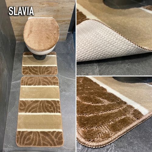 KOMPLET 3-CZĘŚCIOWY DYWANIKÓW ŁAZIENKOWYCH na Arena.pl