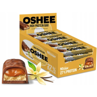 Oshee Baton proteinowy wanilia & karmel 49 g x 12 sztuk