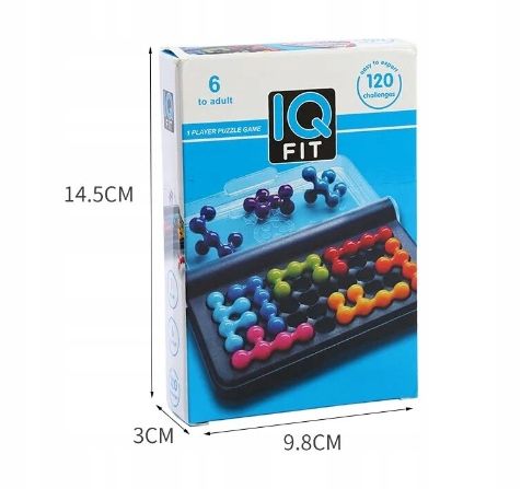 Puzzle 3D, gra logiczna IQ łamigłówka, 120 wyzwań na Arena.pl