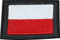 Naszywka Flaga Polski Naszywki 55 x 38 haft