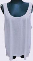 Bluzka TOP TANK gładka BIAŁA Infinity Woman BASICS r 44 ( 2XL )