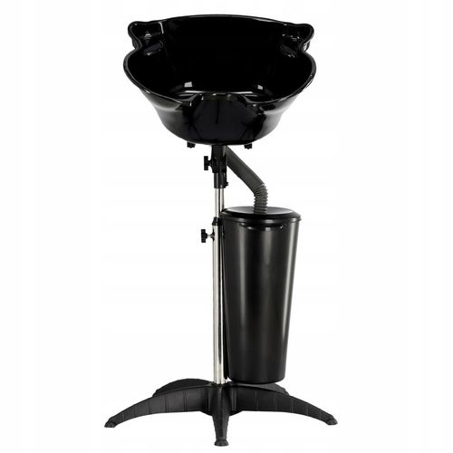 Przenośna myjka myjnia fryzjerska na statywie regulowana mobilna + zbiornik na Arena.pl