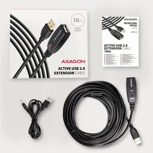 AXAGON USB Repeater Cable | ADR-210 | USB Type-A to USB Type-A na Arena.pl