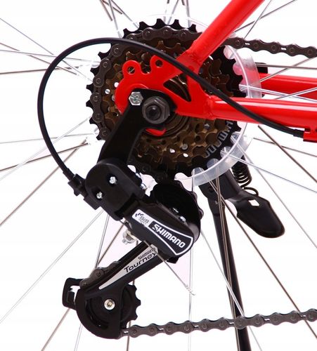 ROWER CROSSOWY MĘSKI DAMSKI MIEJSKI OLPRAN CRUEZ 28, SHIMANO na Arena.pl