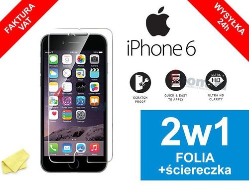 Folia ochronna na ekran do iPhone 6 na Arena.pl