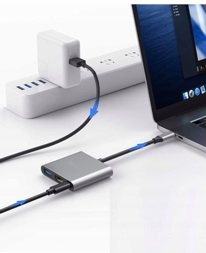 Przejściówka Adapter 3w1 HUB USB-C HDMI 4K ver2020 na Arena.pl