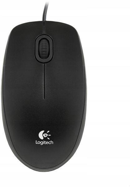 Mysz Logitech B100 czarna USB zdjęcie 2