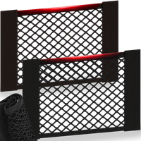 2x SIATKI DO BAGAŻNIKA SAMOCHODOWEGO NA RZEP 25x50