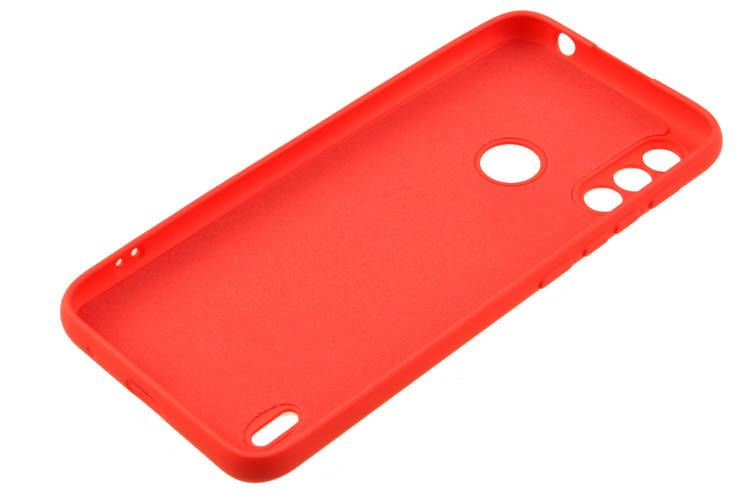 Etui silikonowe Tint do Motorola E7 Power / E7i Power czerwony zdjęcie 3