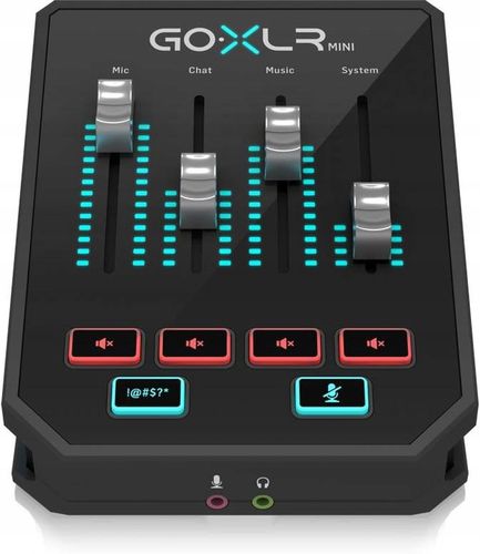TC Helicon GoXLR MINI mikser do transmisji online z interfejsem USB/audio na Arena.pl