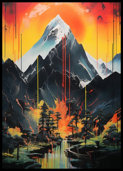 Plakat 50x70cm Górska Alchemia zdjęcie 2