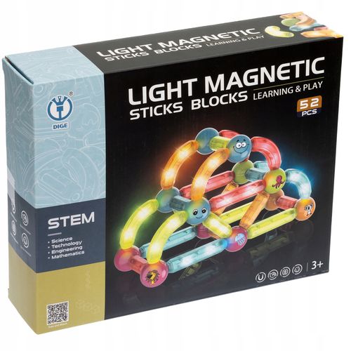 LIGHT PATYCZKI MAGNETIC 52EL. NR:9325 na Arena.pl