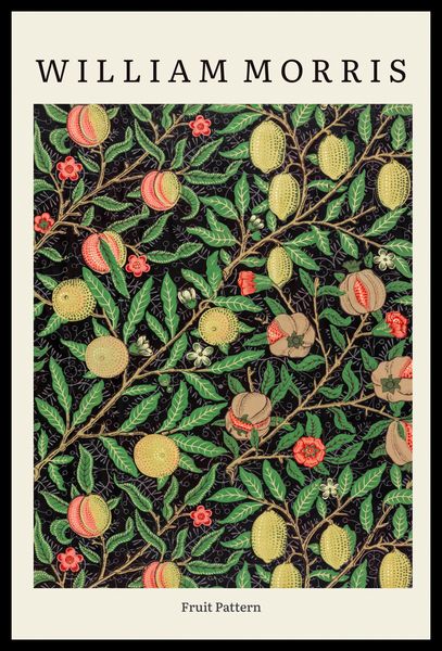Plakat 40x60cm Design Fruit Pattern, Morris Vintage do Salonu zdjęcie 1